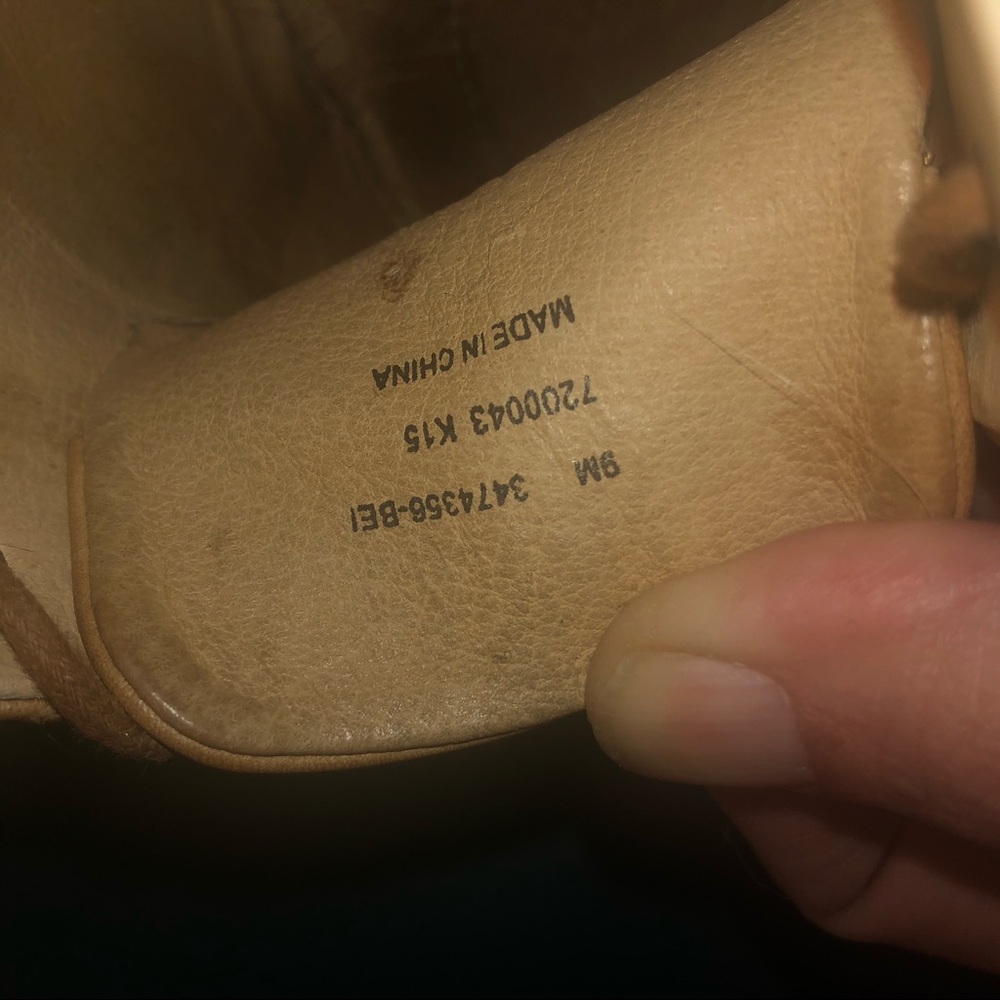 Frye lace ups size 9–Donated - Picture 6 of 8